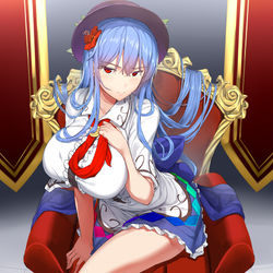 This is a pixiv picture whose title is 天子様.