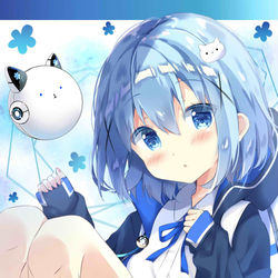 This is a pixiv picture whose title is クロラビチノちゃん.