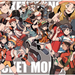 This is a pixiv picture whose title is ポケモンlog.