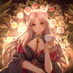 This is a pixiv picture whose title is 明日方舟-远山.