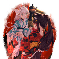This is a pixiv picture whose title is ホロゲマズ1期生夏祭り.