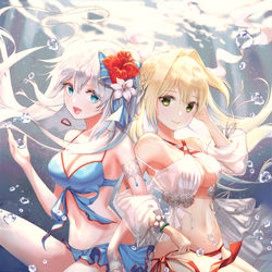 This is a pixiv picture whose title is FGO.