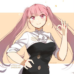 This is a pixiv picture whose title is ヒルダOK.