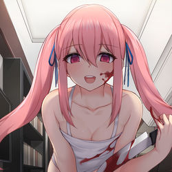 This is a pixiv picture whose title is ヤンデレ.