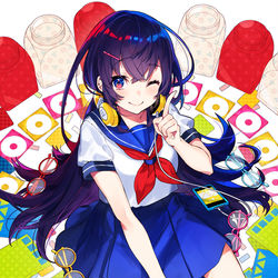 This is a pixiv picture whose title is Conceptive Girl.