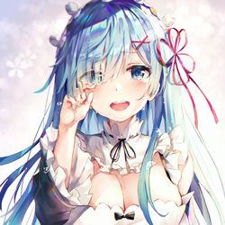 This is a pixiv picture whose title is レム.