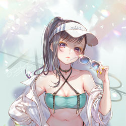 This is a pixiv picture whose title is GREEN.