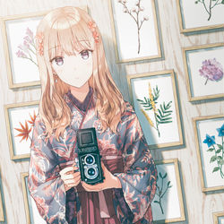 This is a pixiv picture whose title is Time.