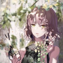 This is a pixiv picture whose title is 自家菜園ジャンヌオルタ.