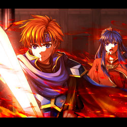 This is a pixiv picture whose title is 「リリーナはさがってて！」.