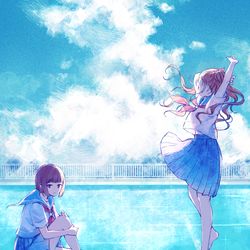 This is a pixiv picture whose title is ツキヒメエホン.