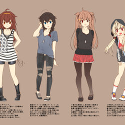 This is a pixiv picture whose title is 艦隊ジャーナル 番外編～青葉の資料ファイル編７.
