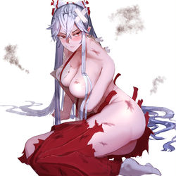 This is a pixiv picture whose title is その体でイケメンは無理でしょ.