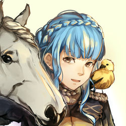 This is a pixiv picture whose title is Marianne.