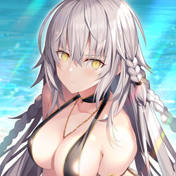 This is a pixiv picture whose title is 英霊祭装邪ンヌ.
