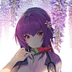 This is a pixiv picture whose title is スカサハ.