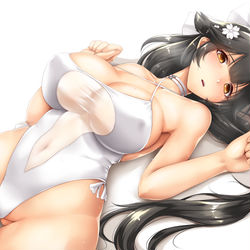 This is a pixiv picture whose title is 水着高雄.