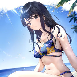 This is a pixiv picture whose title is 風野灯織.