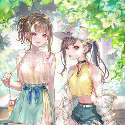 This is a pixiv picture whose title is summer girls C96.