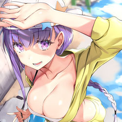 This is a pixiv picture whose title is 雨上がり.