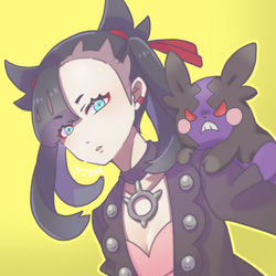 This is a pixiv picture whose title is 勢いで描いたマリィちゃん.