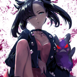 This is a pixiv picture whose title is マリィ(ポケモン剣盾).