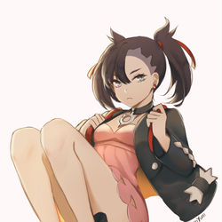 This is a pixiv picture whose title is Marnie.