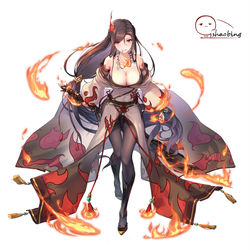 This is a pixiv picture whose title is 祝融.