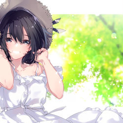 This is a pixiv picture whose title is 夏の眩しさ.