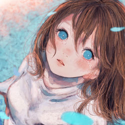 This is a pixiv picture whose title is 今は見えなくても.