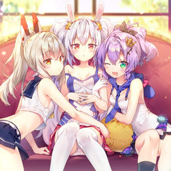This is a pixiv picture whose title is バカンス.