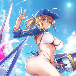 This is a pixiv picture whose title is アーヴァロン！.