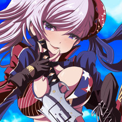 This is a pixiv picture whose title is 水着武蔵.