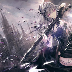 This is a pixiv picture whose title is 【C96】Eternal Black.