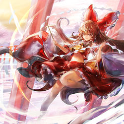 This is a pixiv picture whose title is 幻想少女回顧録.
