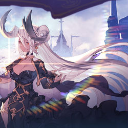 This is a pixiv picture whose title is Lonely princess.