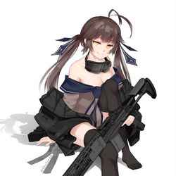 This is a pixiv picture whose title is Mk.14 Ero Battle Rifle.