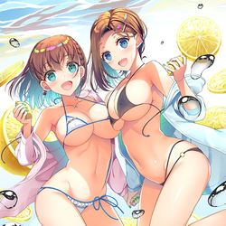 This is a pixiv picture whose title is たわわレモン.