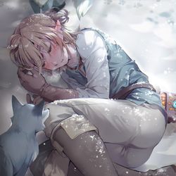 This is a pixiv picture whose title is ❄.。·.