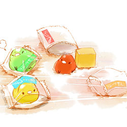 This is a pixiv picture whose title is フルーツゼリー.