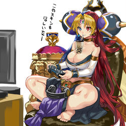 This is a pixiv picture whose title is 神羅世界の調和神バランシール様、隠居生活を満喫なさるの巻.