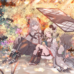 This is a pixiv picture whose title is 明日方舟log.