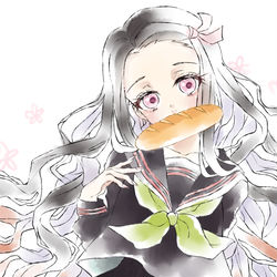 This is a pixiv picture whose title is 竈門禰豆子.