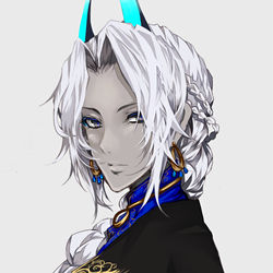 This is a pixiv picture whose title is 英霊祭典　アルジュナ・オルタ.