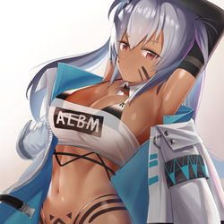 This is a pixiv picture whose title is ALBM.