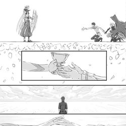 This is a pixiv picture whose title is 絆.