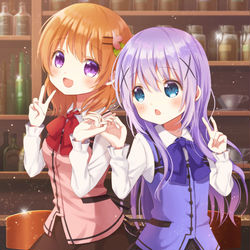 This is a pixiv picture whose title is 🐰.