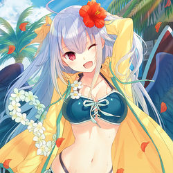 This is a pixiv picture whose title is 夏をお届け♪.