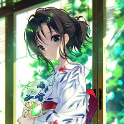 This is a pixiv picture whose title is 概念の夏.