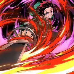 This is a pixiv picture whose title is Tanjiro.